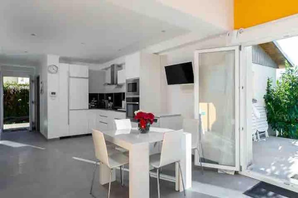 4 Pers - Le Garden - 10 Min De Disney Apartment Байи-Романвилие Екстериор снимка